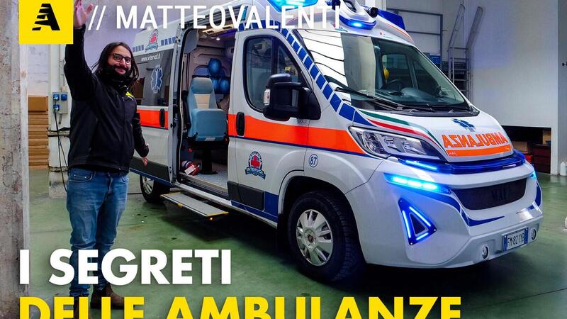 Tutti i segreti dell&#039;ambulanza | Cosa si nasconde in un Ducato da 100k &euro;? [Video]