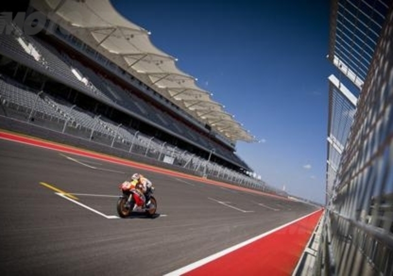 MotoGP. Test ad Austin. Vola Marquez, Pedrosa rincorre