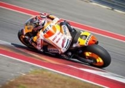 MotoGP. Test ad Austin. Vola Marquez, Pedrosa rincorre