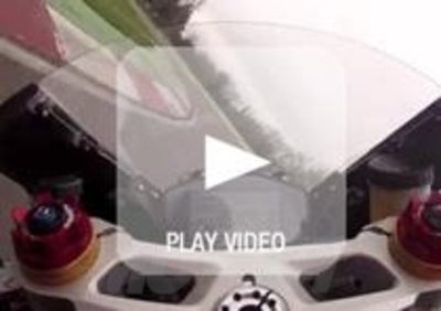 In sella con Canepa durante i test CIV a Imola