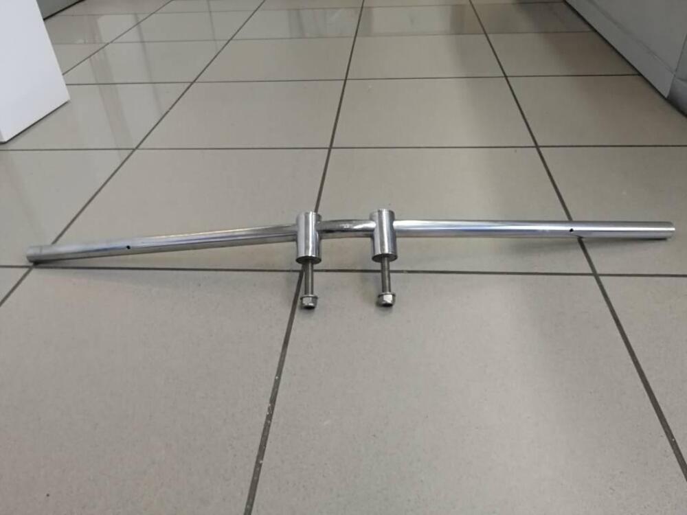 MANUBRIO DIAMETRO 25 PER SHADOW 600 E MARAUDER 800 home made (2)