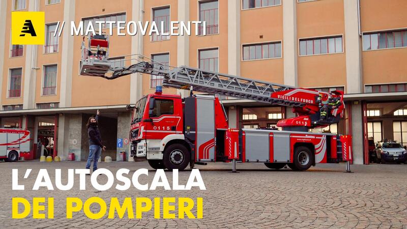 I segreti dell&#039;autoscala dei pompieri | Come funziona la pi&ugrave; avanzata (e alta) d&#039;Italia [Video]