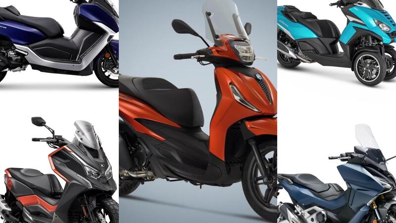 Novit&agrave; moto 2021, gli Scooter: Honda Forza 750, Kymco DT X360 e gli altri...