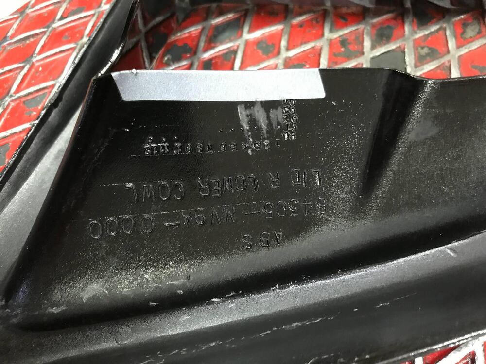 Coperchio manut ant dx CBR600 F 1992 - SL Honda (2)