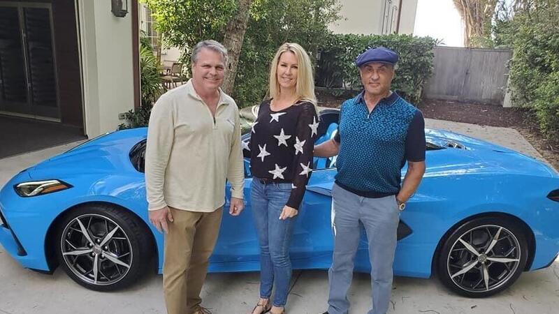 Una Corvette C8 Stingray per Sylvester Stallone