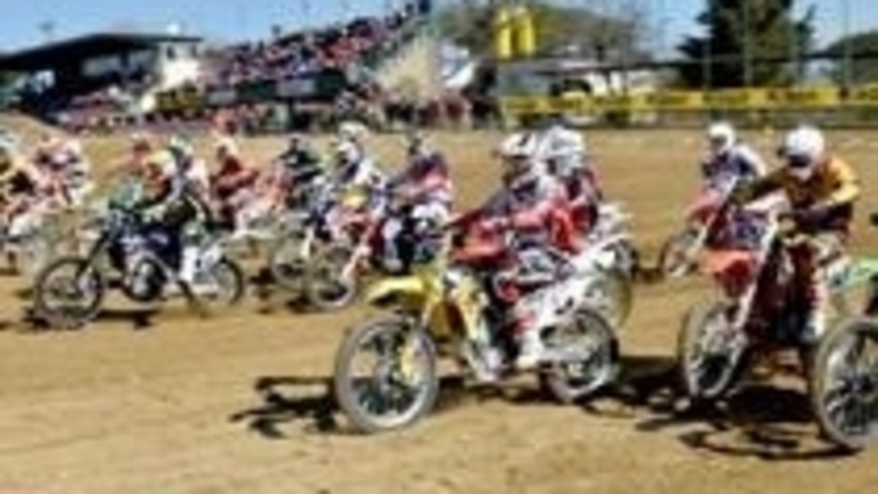 Seconda tappa del Campionato Italiano Motocross MX1 e MX2 a Gioiella