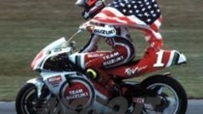 GP Austin: Kevin Schwantz buttato fuori