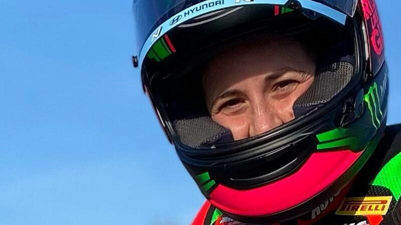 SBK. Incubo finito per Ana Carrasco: eccola di nuovo in sella alla sua Kawasaki