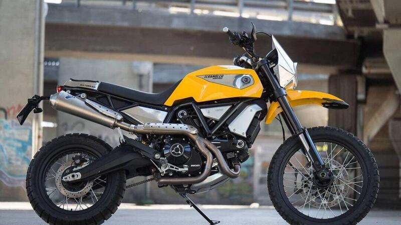 Ducati Scrambler 1100 TUTTOTERRENO da Officine Rossopuro