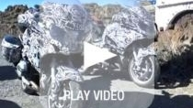 Video spia: la nuova BMW R1200RT 2014