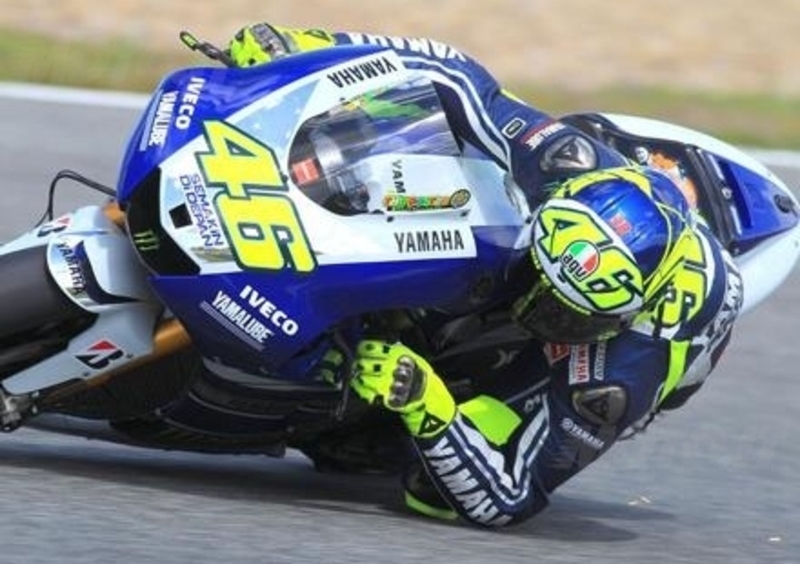 Rossi: &quot;Ehi Marc Marquez vado bene cos&igrave;?&quot;