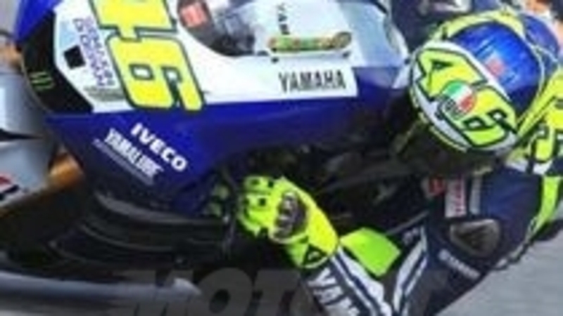 Rossi: &quot;Ehi Marc Marquez vado bene cos&igrave;?&quot;