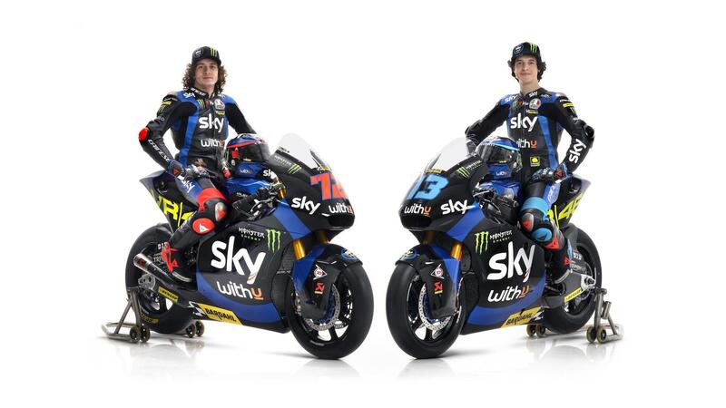 MotoGP, SKY VR46. Bezzecchi: &ldquo;Sogno il titolo&rdquo;. Vietti: &ldquo;Bello correre con Marco&rdquo;