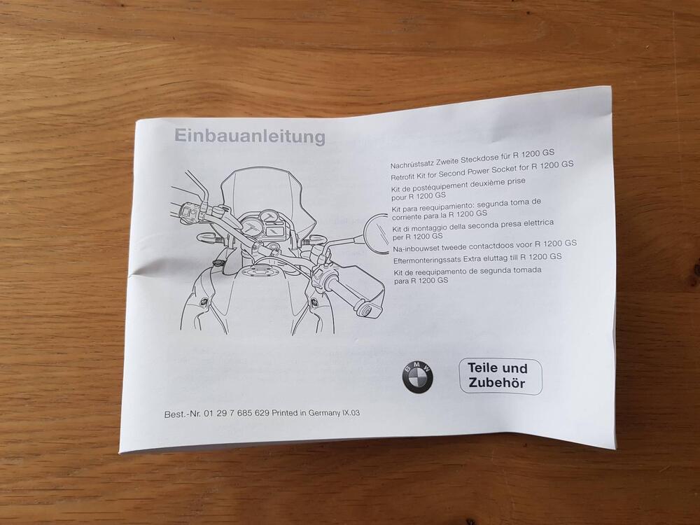 Kit di montaggio successivo presa a spina BMW (2)