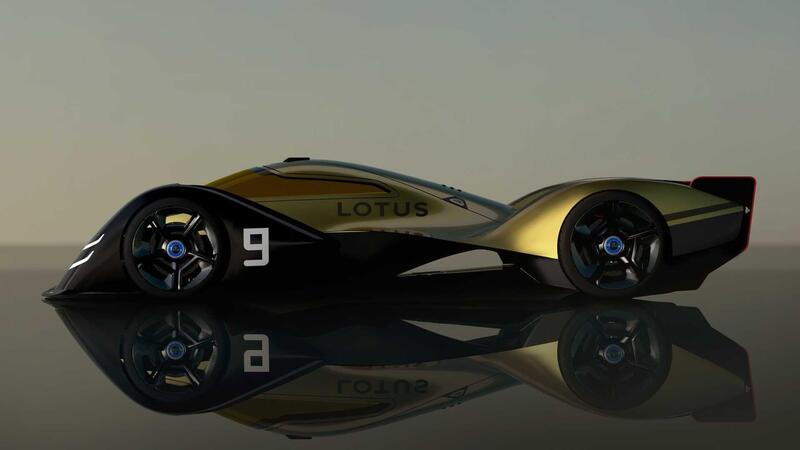 Lotus E-R9, una concept per le corse del futuro