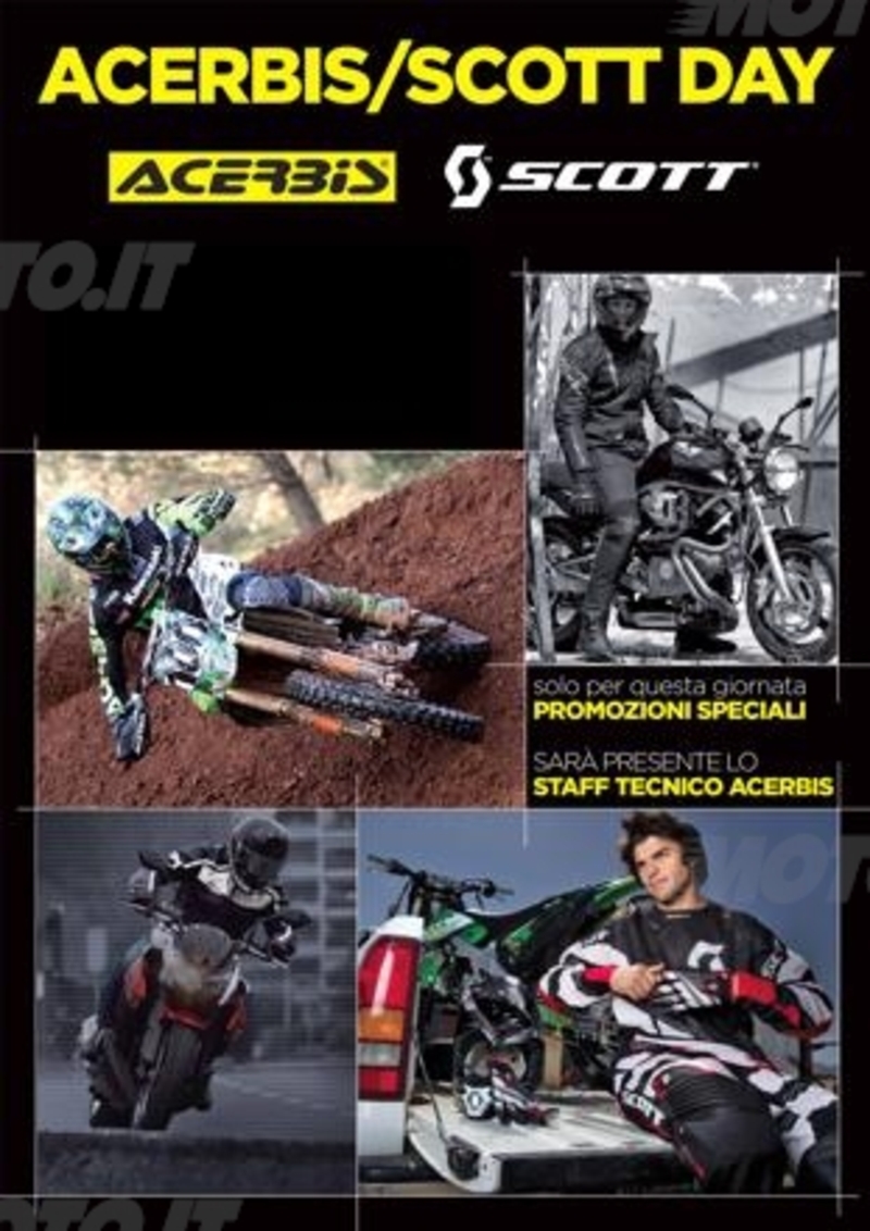 Acerbis Day. Vieni a conoscere il marchio italiano 