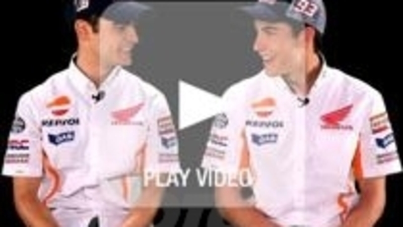 Pedrosa e Marquez, intervista doppia