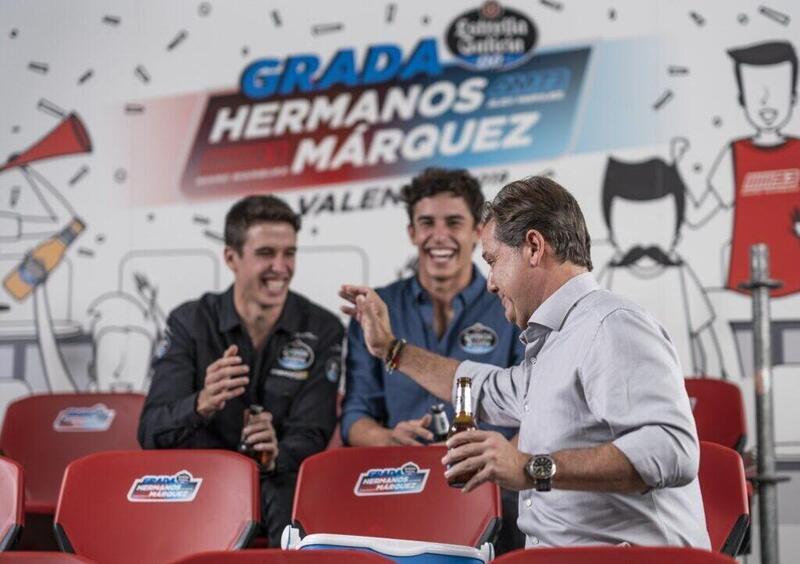 MotoGP. Estrella Galicia ha lasciato la Moto3, ma non i fratelli Alex e Marc Marquez