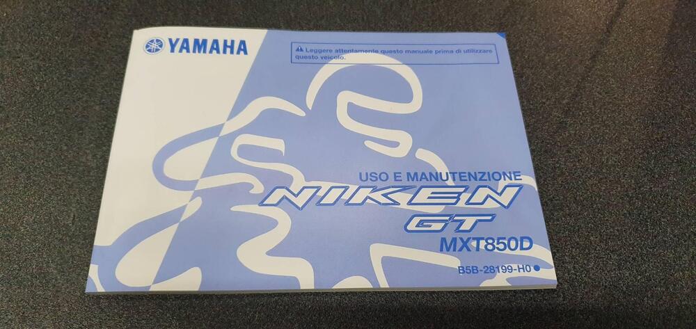 USO E MANUTENZIONE MANUALE YAMAHA PER NIKEN GT