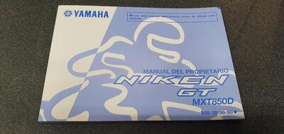 USO E MANUTENZIONE MANUALE YAMAHA PER NIKEN GT 850