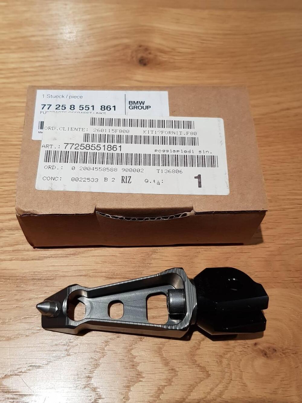 Poggiapiedi destro HP fresato BMW (3)