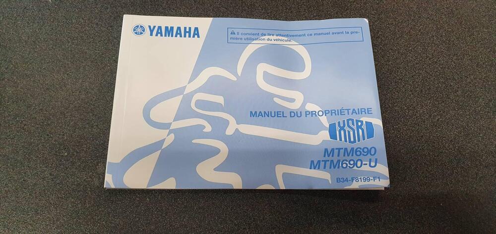 USO E MANUTENZIONE MANUALE YAMAHA XSR 900
