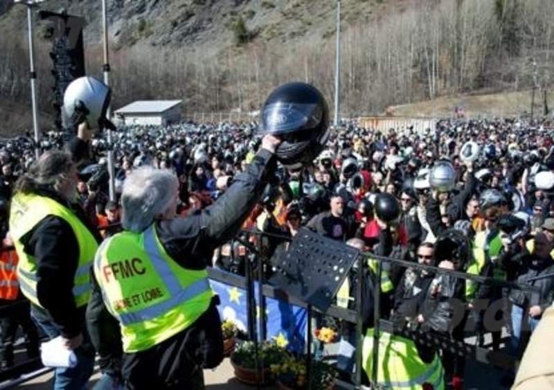In ricordo di Spadino, motociclista eroe del Tunnel del Monte Bianco