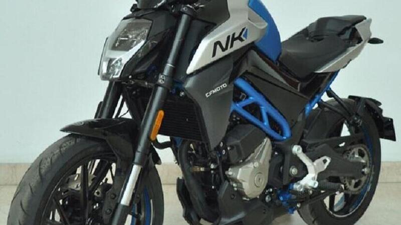 CFMoto: face-lift per la NK 300 in arrivo?