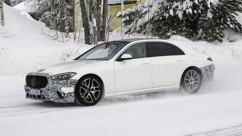 Mercedes-AMG S 63, le foto spia