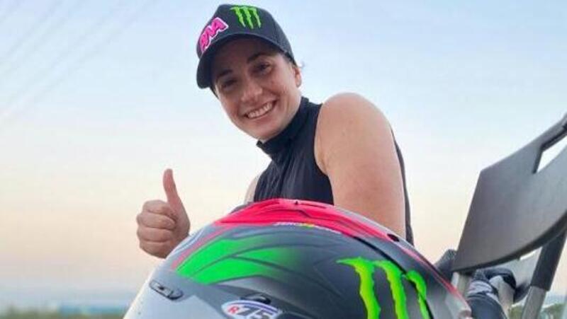 SBK: Ana Carrasco torna sulla sua Kawasaki Ninja per i test del Montmel&ograve;