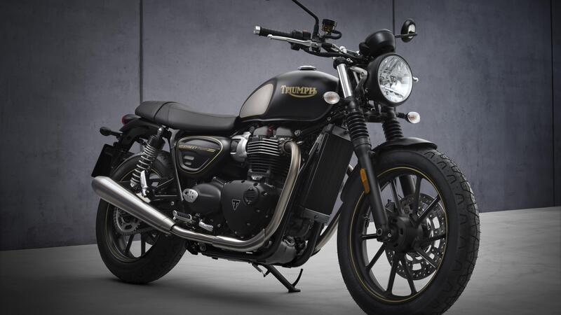 Triumph Street Twin Gold Line limited edition