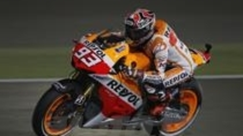 MotoGP. Marquez conquista il secondo turno delle libere in Qatar