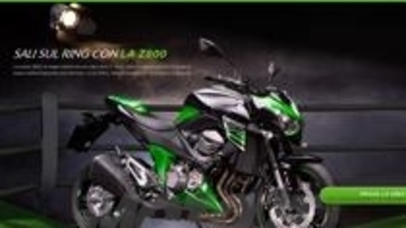 Nuovo microsito per la Kawasaki Z800