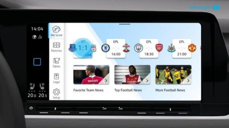 Volkswagen: ecco l&#039;app dedicata a Golf per sapere proprio tutto sul calcio (tedesco) [VIDEO]