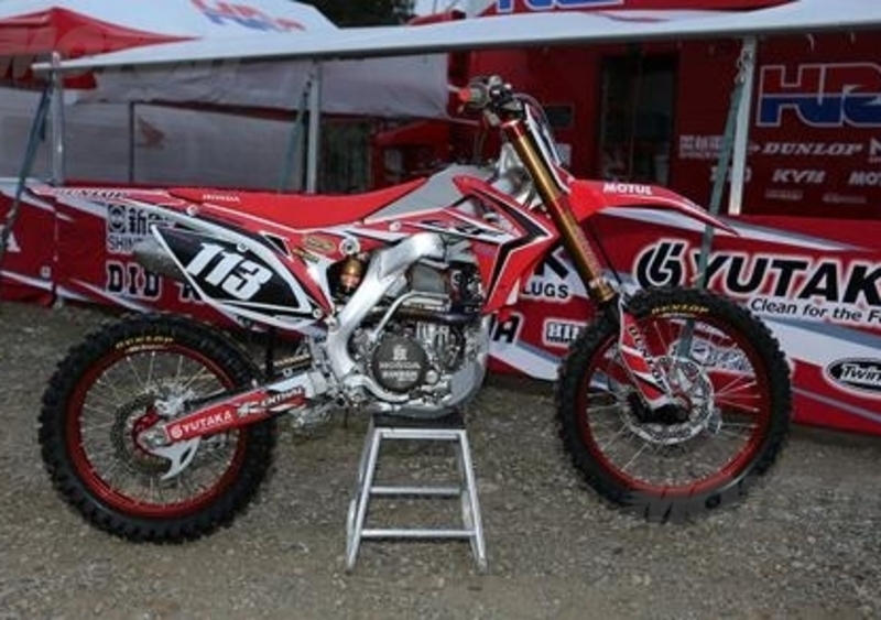 Honda CRF250R 2014: le prime foto