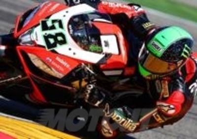 SBK GP di Aragon. Laverty conquista il primo turno di qualifiche