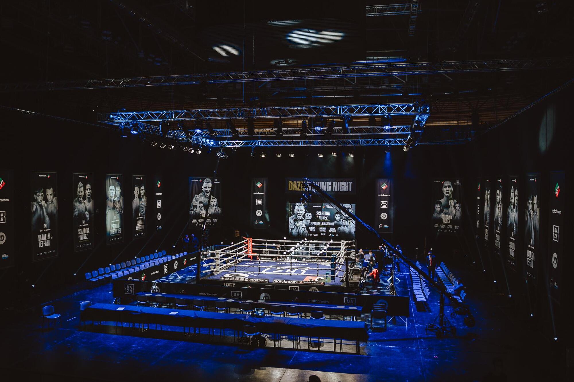 Milano Boxing Night 2021, il palazzetto