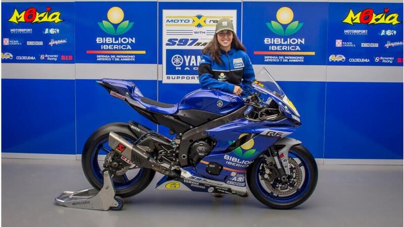 SBK. Herrera con il Team Biblion Yamaha Motoxracing nel WorldSSP