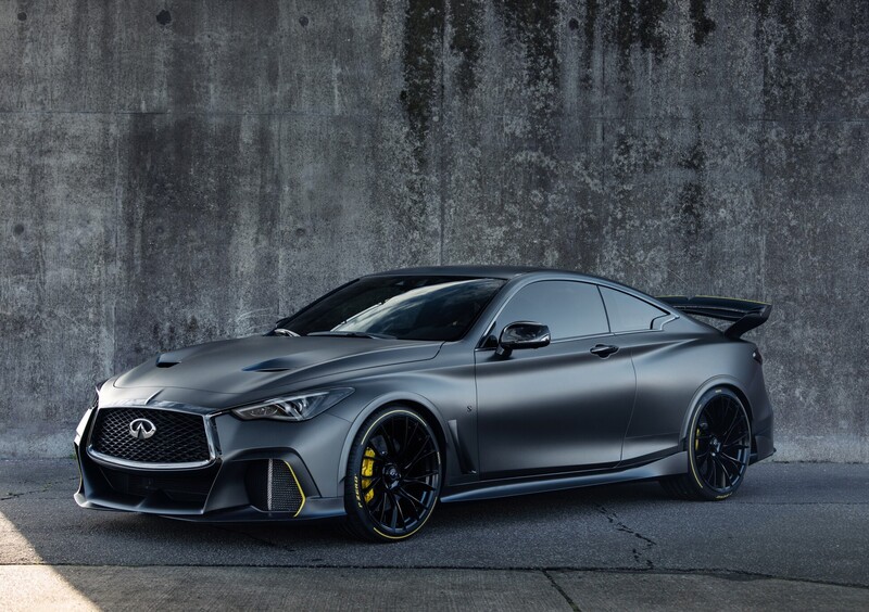 Infiniti Q60 Project Black S, l&#039;auto con tecnologia F1 non si far&agrave;