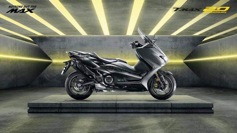 Yamaha TMAX 20th anniversary: ecco l&#039;edizione speciale