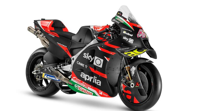 MotoGP: tutte le foto della RS-GP 2021 Aprilia Racing Team Gresini [GALLERY]