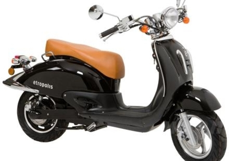 Etropolis Retr&ograve; Lithium, lo scooter a emissioni zero