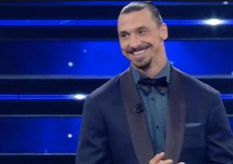 Festival di Sanremo: Zlatan Ibrahimovic &quot;salvato&quot; da un motociclista [VIDEO]