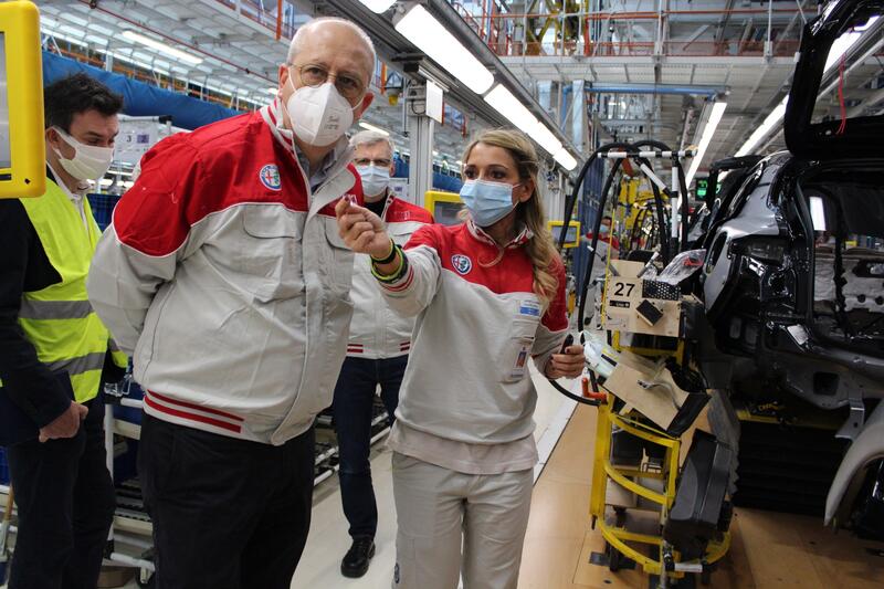 Alfa Romeo, il nuovo CEO Imparato in visita a Cassino e a Pomigliano