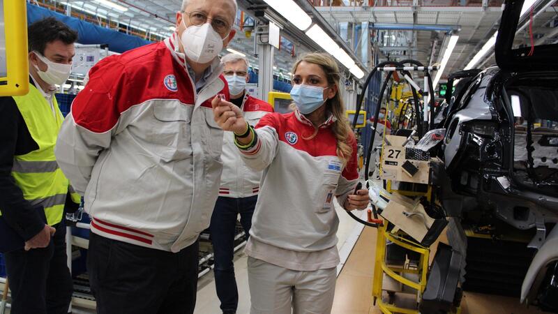 Alfa Romeo, il nuovo CEO Imparato in visita a Cassino e a Pomigliano