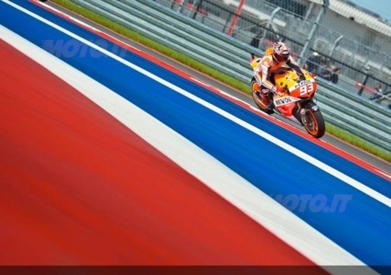 MotoGP Austin. Prove libere 2, dominio Honda