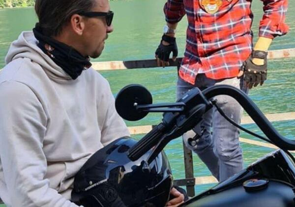 Zlatan Ibrahimovic, l&rsquo;amore per le moto custom dalla California al Lago di Como