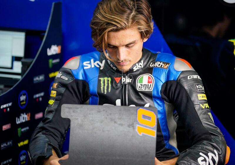 MotoGP, Luca Marini: &ldquo;Che differenza i freni in carbonio&rdquo;