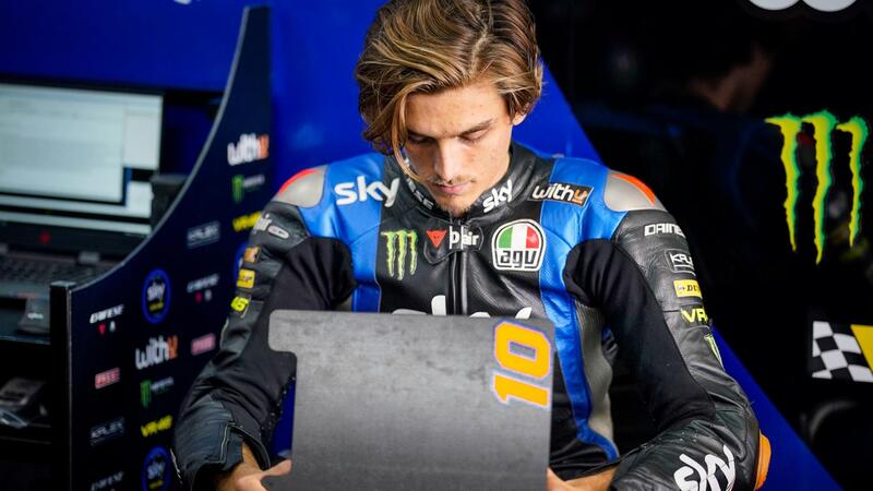 MotoGP, Luca Marini: &ldquo;Che differenza i freni in carbonio&rdquo;