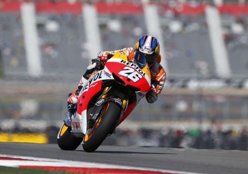 MotoGP Austin. Pedrosa &egrave; il pi&ugrave; veloce nel Warm Up, Rossi 6&deg;